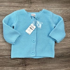 NWT Hanna Andersson 3-6 Month Sweater Blue